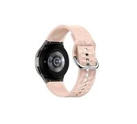 Bracelet pour Galaxy Watch 5 / 5 Pro / 4 Silicone Texturé Losange Rose