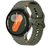 Bracelet pour Galaxy Watch 7, 20mm Bracelet Montre Silicone Remplacement Bracelet pour Samsung Galaxy Watch 7 40mm 44mm/Galaxy Watch 5 Pro 45mm/Galaxy Watch 6 40mm 44mm/Galaxy Watch 6 Classic 43mm