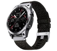 Bracelet pour Garmin Fenix 7x Sapphire Solar/7X Pro/6x Pro/6X/5 Plus/5/3/3 HR, Bracelet Quickfit 26mm en Nylon pour Enduro/Enduro 2, Instinct 2X, Descent MK1/2/2i/3/3i, Epix 51MM, Quatix 7X
