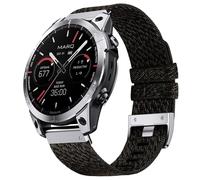 Bracelet pour Garmin Fenix 7x Sapphire Solar/7X Pro/6x Pro/6X/5 Plus/5/3/3 HR, Bracelet Quickfit 26mm en Nylon pour Enduro/Enduro 2, Instinct 2X, Descent MK1/2/2i/3/3i, Epix 51MM, Quatix 7X