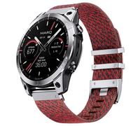 Bracelet pour Garmin Fenix 7x Sapphire Solar/7X Pro/6x Pro/6X/5 Plus/5/3/3 HR, Bracelet Quickfit 26mm en Nylon pour Enduro/Enduro 2, Instinct 2X, Descent MK1/2/2i/3/3i, Epix 51MM, Quatix 7X