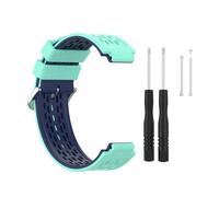 Bracelet pour Garmin Forerunner 220/230/235/630/620/735XT, Approach S20/S5/S6 Turquoise