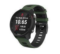 Bracelet pour Garmin Forerunner 245 / 645 / Vivoactive / Vivomove Green 20 mm
