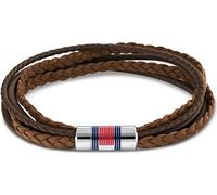 Bracelet pour homme de luxe en cuir marron Multi Layer 2790425.