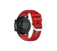 Bracelet pour Honor Magic Watch 2 46mm Silicone Texturé et Ajustable - Rouge