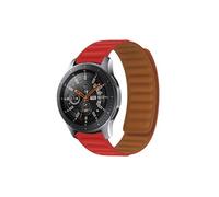 Bracelet pour Honor Magic Watch Watch GS3 Souple Attache Magnétique Rouge