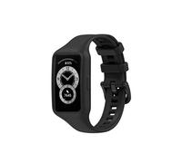 Bracelet pour Huawei Band 7 / 6 Pro / 6 / Honor Band 6 Silicone Souple Noir