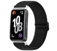 Bracelet pour Huawei Band 8/9/10, élastique réglable en nylon, bande élastique et respirante avec lien en métal