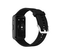 Avizar Bracelet pour Huawei Watch Fit 2 – Silicone résistant, sangle à trous – Noir