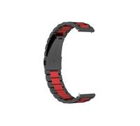 Bracelet pour Huawei Watch GT Runner / Watch GT 3 46mm Maille Acier Noir / Rouge