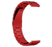 Bracelet pour Huawei Watch GT Runner / Watch GT 3 46mm Maille Acier Rouge