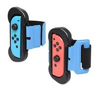 Bracelet pour Just Dance 2026-2022/ Zumba, pour Nintendo Switch/OLED, Noir | (Non pour Switch 2) FYOUNG 2er-Pack Brassards Élastiques Réglables Clip pour Joycon, Accessoires pour Decades of Hits