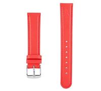 bracelet pour montre akteo 18 mm cuir rouge