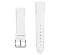 bracelet pour montre akteo 22 mm cuir blanc