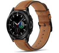 BRACELET POUR MONTRE CONNECTEE - Fleuve - Bracelet cuir Samsung Galaxy Watch 43-47Mm, Classic/Pro, remplacement homme/femme