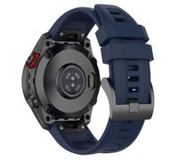 Bracelet Pour Montre Connectée Pour Garmin Fenix 7-Epix Gen2-Descente G1-Coros Vertix Band Frappe Rabord De Bracele,Bleu Nuit