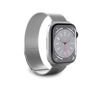 Bracelet pour montre PURO band Apple Watch Argent- boîtier 38-40-41 mm