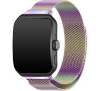 Bracelet pour Oppo Watch 3 Pro Acier Inoxydable Milanais Magnétique multicolore