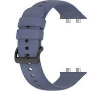 Bracelet pour Oppo Watch 3 Pro Silicone Soft-Touch Sange à Trous Avizar bleu G