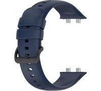 Bracelet pour Oppo Watch 3 Pro Silicone Soft-Touch Sange à Trous Avizar bleu nuit G