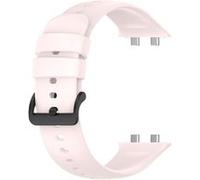Bracelet pour Oppo Watch 3 Pro Silicone Soft-Touch Sange à Trous Avizar rose G