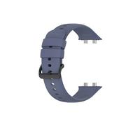 Bracelet pour Oppo Watch 3 Pro Silicone Soft-Touch Sange à Trous Avizar bleu G