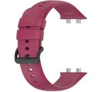 Bracelet pour Oppo Watch 3 Silicone Soft-Touch Sange à Trous Avizar bordeaux G