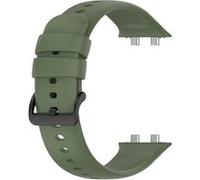 Bracelet pour Oppo Watch 3 Silicone Soft-Touch Sange à Trous Avizar vert foncé G