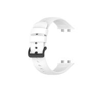 Bracelet pour Oppo Watch 3 Silicone Soft-Touch Sange à Trous Avizar blanc G