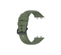 Bracelet pour Oppo Watch 3 Silicone Soft-Touch Sange à Trous Avizar vert foncé G