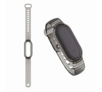 Bracelet pour PLAUD NotePin, sangle portable réglable, enregistreur vocal IA, étui à clip en silicone souple avec fermoir pour enregistreur vocal NotePin AI (gris)