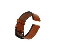 Bracelet pour Samsung Galaxy Watch 4 en Cuir Ajustable avec Boucle Ardillon Marron