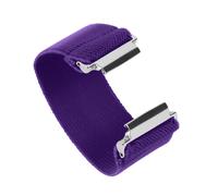 Bracelet pour Samsung Galaxy Watch 4 en nylon Tissé Auto ajustable violet