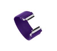 Bracelet pour Samsung Galaxy Watch 4 en nylon Tissé Auto ajustable Violet