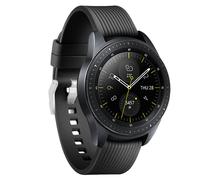 Bracelet pour Samsung Galaxy Watch 42 mm en silicone (S) Black