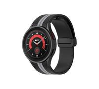 Bracelet pour Samsung Galaxy Watch 5 / 5 Pro / 4 Silicone Souple Gris