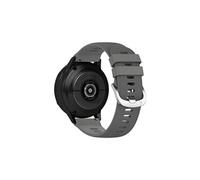 Accessoires bracelet et montre connectée Avizar Bracelet pour Samsung Galaxy Watch Active 2 40mm Silicone Texturé et Ajustable - Gris Foncé