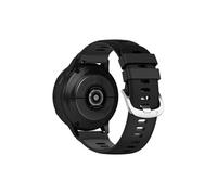 Bracelet pour Samsung Galaxy Watch Active 2 40mm Silicone Texturé Noir