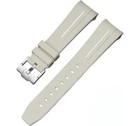 Bracelet pour Swatch X Blancpain,Courbe Sans Soudure Silicone Bracelet pour Swatch Moonswatch Speedmaster Remplacement de Montre 22mm.[U3160]