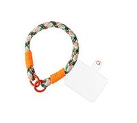 Bracelet pour téléphone Lanière courte Nylon Orange
