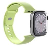 Bracelet pour Watch 38 / 40 / 41 / 42mm Série Icon en Silicone PURO Vert matcha
