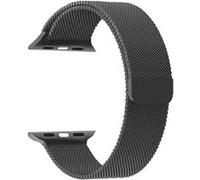 Bracelet pour Watch 42 / 44 / 45 / 49mm Maille Milanaise Devia Noir G