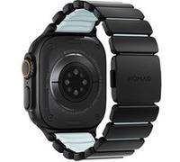 Bracelet pour Watch 49mm Magnétique Design Hybride Modèle Stratos Nomad Noir
