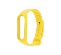 Bracelet pour Xiaomi Mi Band 5 / 6 / 7 Silicone Soft Touch Waterproof Avizar Jaune G