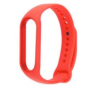 Bracelet pour Xiaomi Mi Band 5 / 6 / 7 Silicone Soft Touch Waterproof Rouge