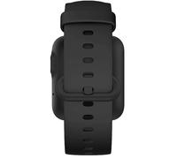 Bracelet pour Xiaomi Mi Watch Lite / Redmi Watch Silicone Soft touch Premium Noir Ajustable par Boucle Ardillon Avizar