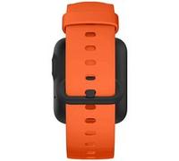 Bracelet pour Xiaomi Mi Watch Lite / Redmi Watch Silicone Soft touch Premium Orange Ajustable par Boucle Ardillon Avizar G