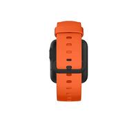 Bracelet pour Xiaomi Mi Watch Lite / Redmi Watch Silicone Soft touch Premium Orange Ajustable par Boucle Ardillon Avizar