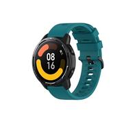 Avizar Bracelet pour Xiaomi Watch S1 Active et Watch Color 2 Souple Bleu canard