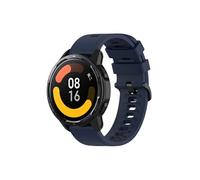 Avizar Bracelet pour Xiaomi Watch S1 Active / Watch Color 2 Souple Bleu nuit